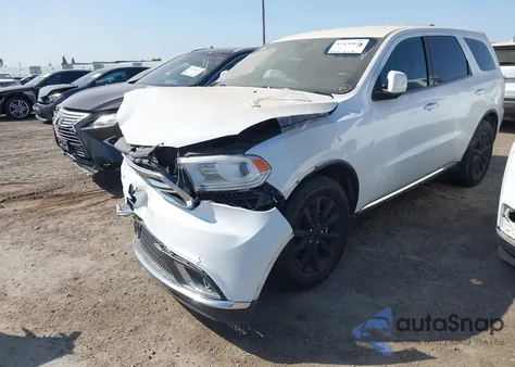 2019 Dodge Durango Sxt Rwd from USA, damaged, VIN 1C4RDHAG6KC824589
